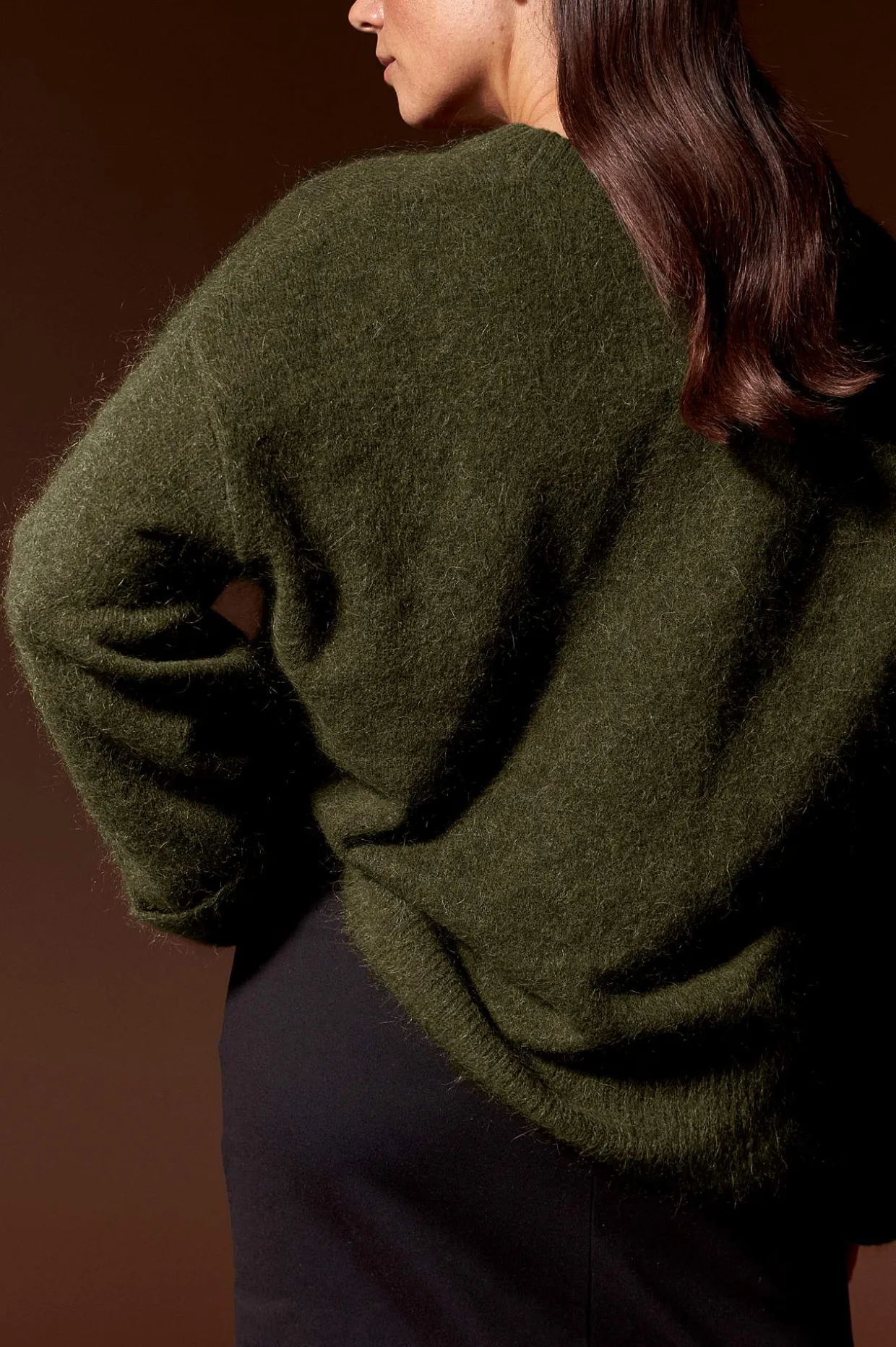 Trøje Premium i mohair- og uldblanding | Cellbes