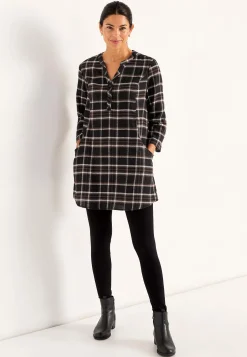 Tunika i flonel med lommer | Cellbes