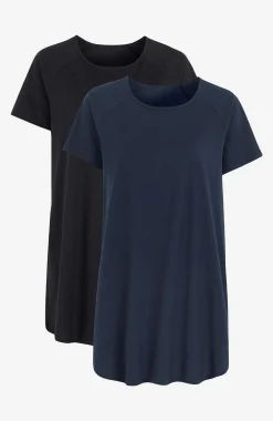 Tunika i økologisk bomuld Alex 2-pack