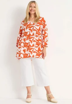 Tunika med 3/4 ærme