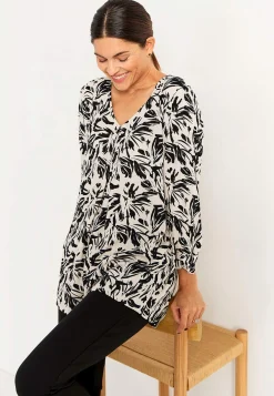 Tunika med crepe kvalitet