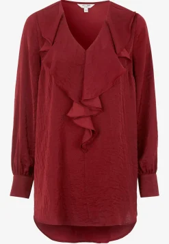 Tunika med flæsekrave