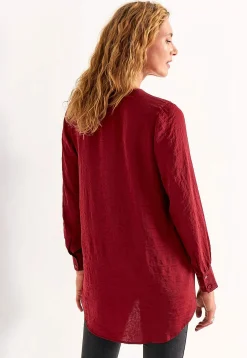 Tunika med flæsekrave