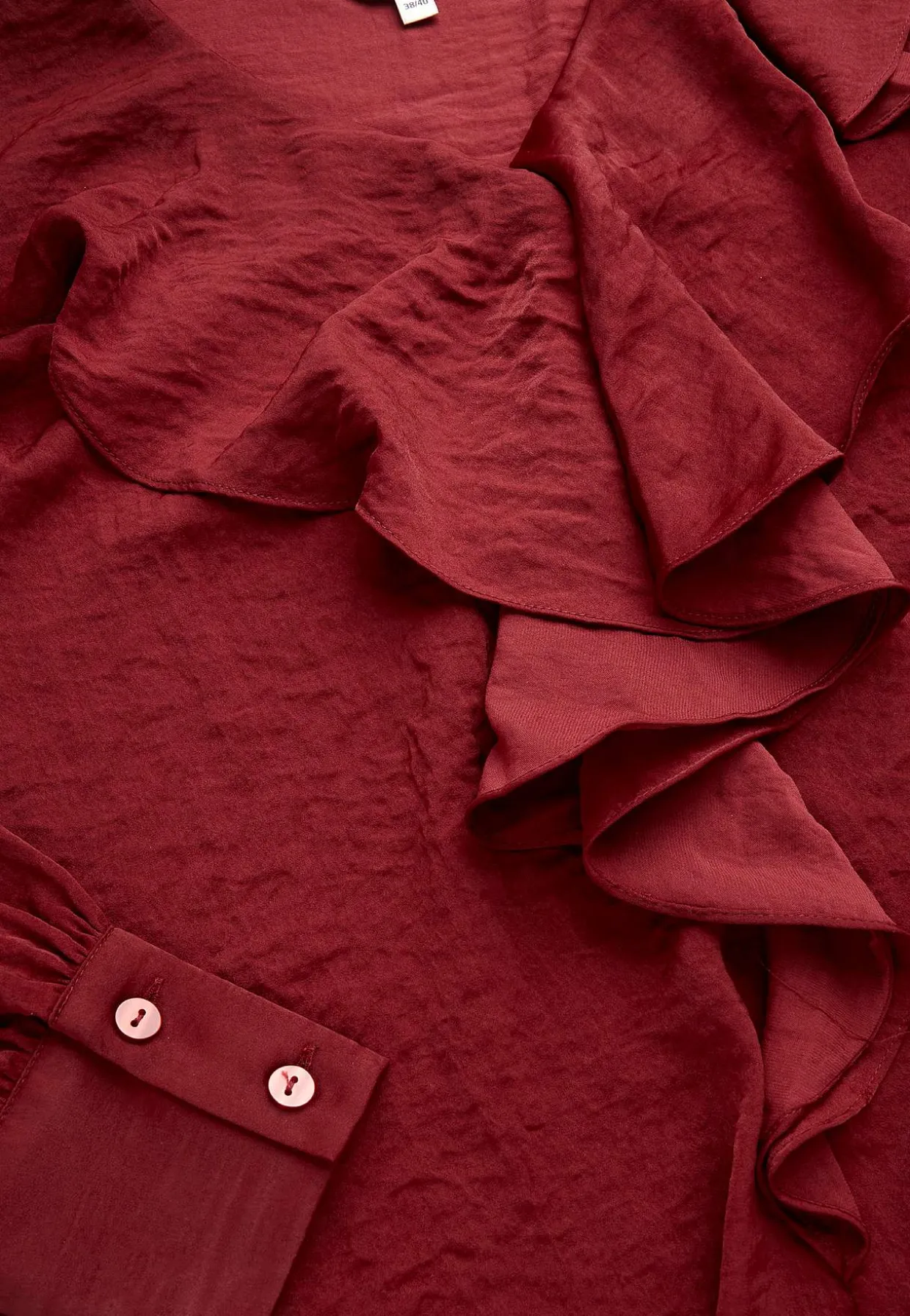 Tunika med flæsekrave