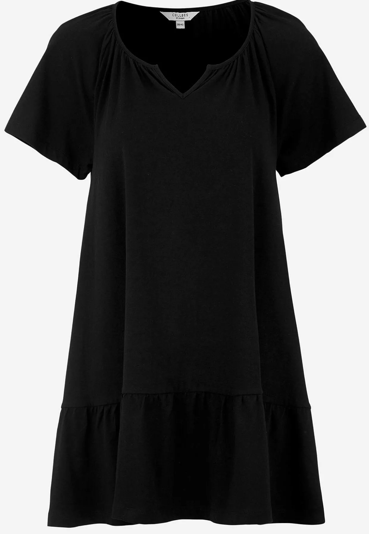 Tunika med volant nederst