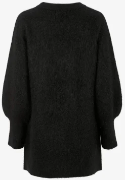 Tunika Premium i mohair- og uldblanding