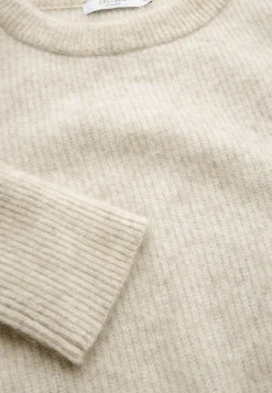 Tunika Premium i mohair- og uldblanding