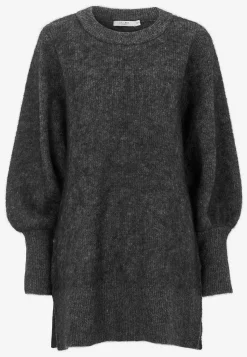 Tunika Premium i mohair- og uldblanding