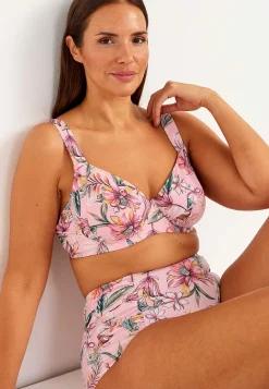 Uforet bikini-bh med et blomstermønster Umeå | Cellbes