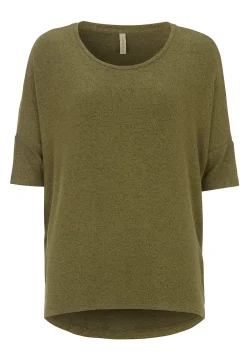 Ultrablød, meleret jerseytop | Cellbes