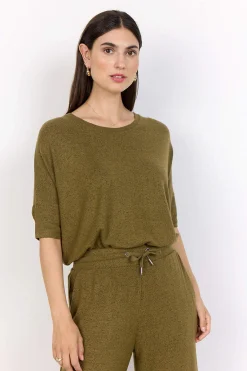 Ultrablød, meleret jerseytop | Cellbes