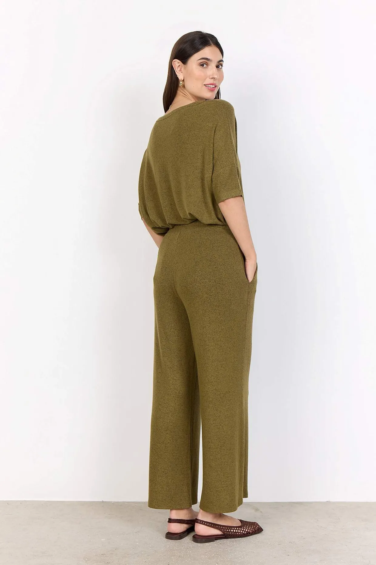 Ultrablød, meleret jerseytop | Cellbes