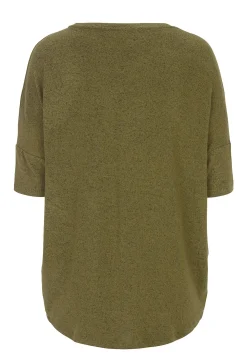 Ultrablød, meleret jerseytop | Cellbes