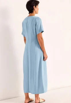 Ultrablød Premium cowboykjole med knapper