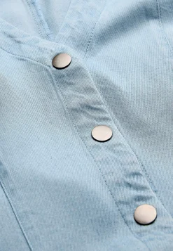 Ultrablød Premium cowboykjole med knapper