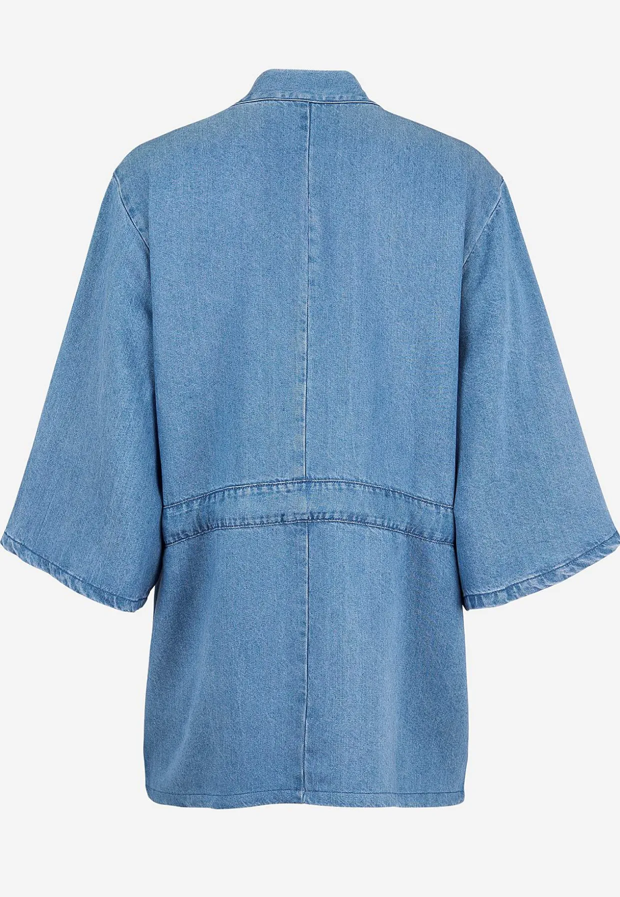 Ultrablød Premium kimonojakke i denim | Cellbes