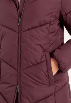 Varm jakke med luftig polstring