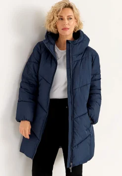 Varm jakke med luftig polstring