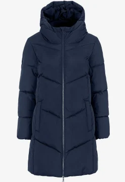 Varm jakke med luftig polstring