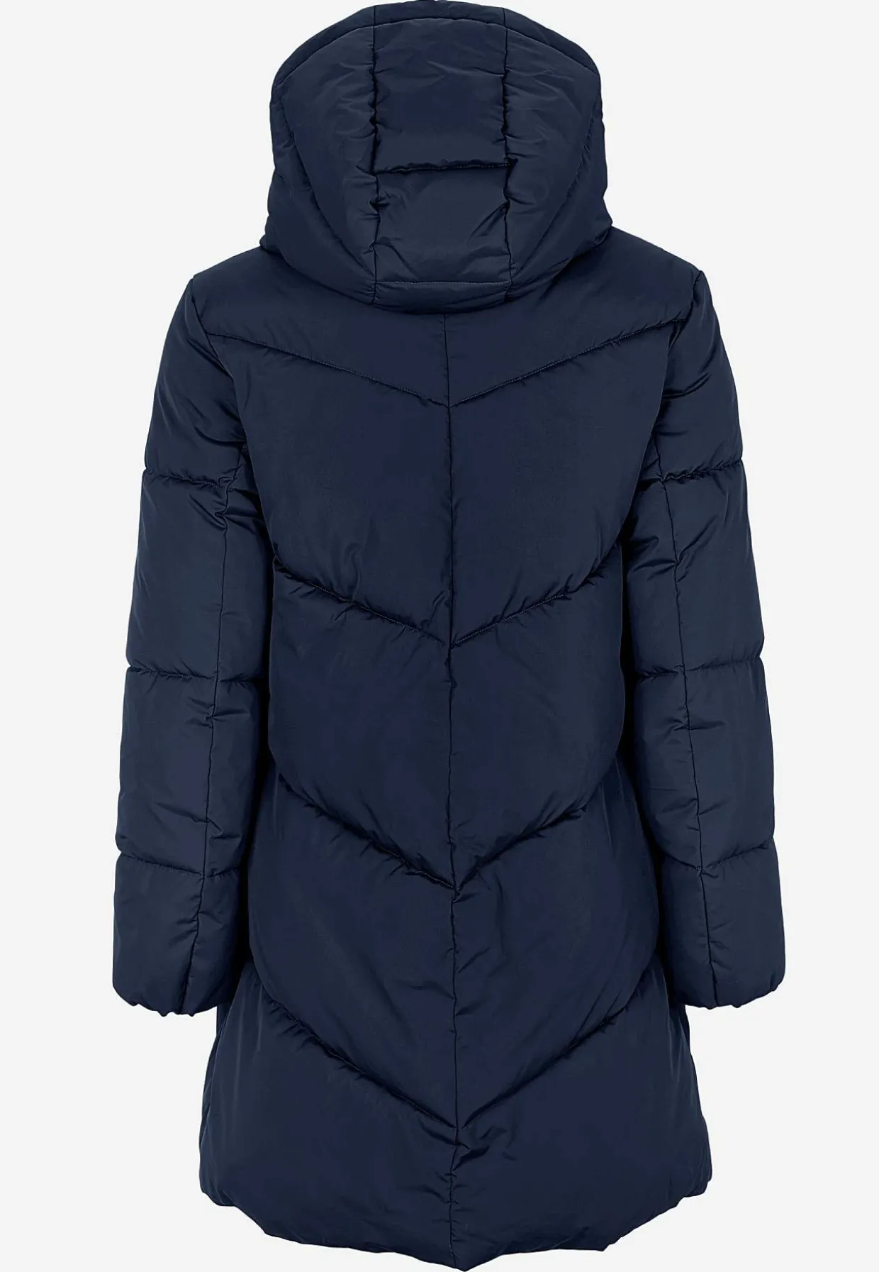 Varm jakke med luftig polstring