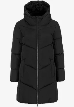 Varm jakke med luftig polstring