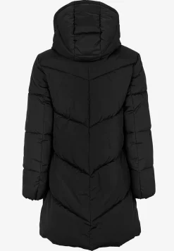 Varm jakke med luftig polstring