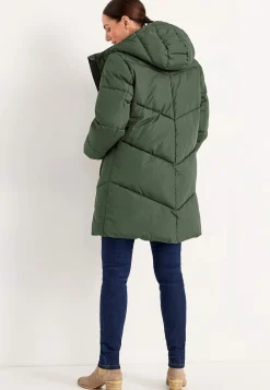 Varm jakke med luftig polstring