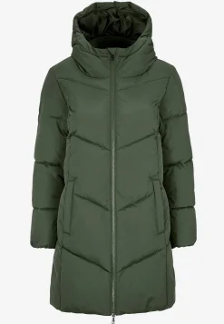 Varm jakke med luftig polstring