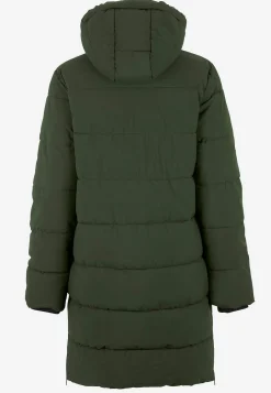 Varm jakke med sidelynlåse nederst