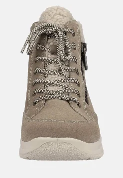 Varmt foret, vandafvisende ruskindsstøvle | Cellbes