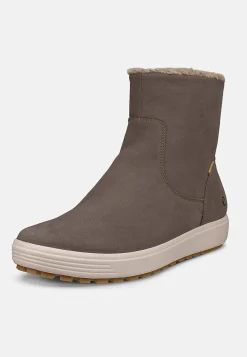 Varmt foret, vandtæt skindstøvle Soft 7 Tred