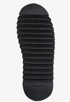 Varmt foret vinterstøvle med leopardprint