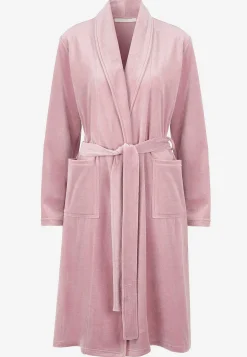 Velour morgenkåbe