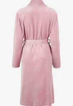 Velour morgenkåbe