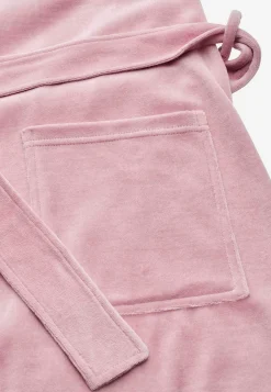 Velour morgenkåbe