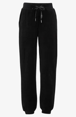 Velourbukser med ribkant Wilma