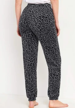 Velourbukser med ribkant Wilma