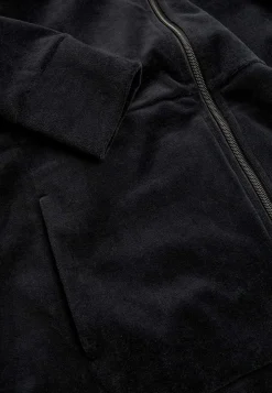 Velourjakke med lynlås Wilma