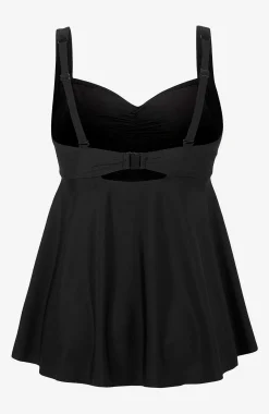 Velsiddende tankinitop