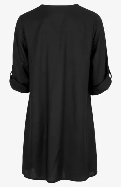 V-halset tunika i to længder