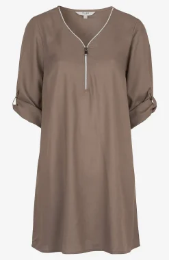 V-halset tunika i to længder | Cellbes