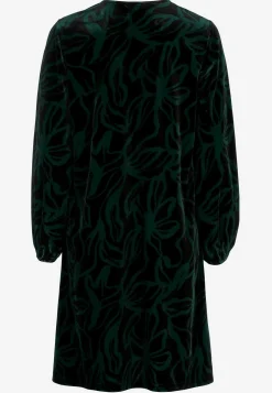 V-udskåret fløjlskjole