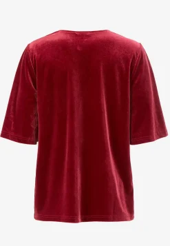 V-udskåret fløjlstop | Cellbes