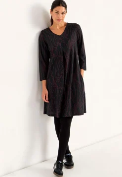 V-udskåret jerseykjole | Cellbes