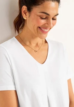 V-udskåret jerseytop | Cellbes