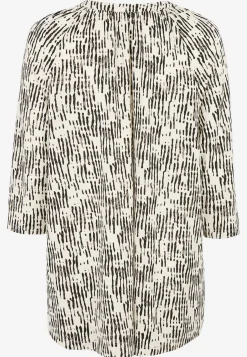 V-udskåret jerseytunika