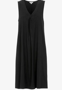 V-udskåret, ærmeløs jerseykjole | Cellbes