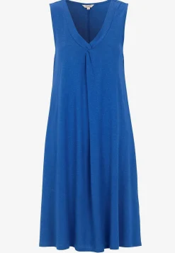 V-udskåret, ærmeløs jerseykjole | Cellbes