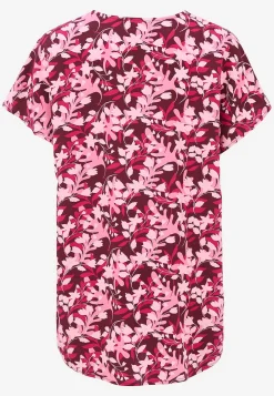 V-udskåret, vævet tunika