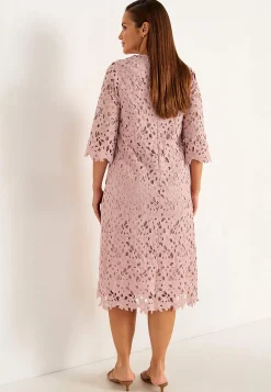 Vævet blondekjole | Cellbes